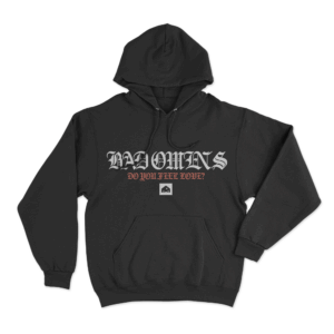 Alone Unisex Hoodie Black