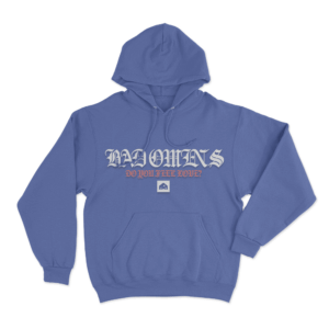 Alone Unisex Hoodie Blue