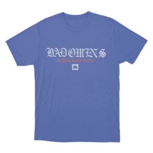 Alone Unisex T Shirt Blue