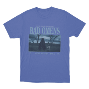 Empty Space Unisex T Shirt Blue