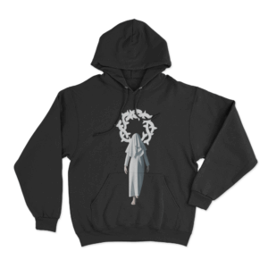 Finding God Before God Finds Me Cover Hoodie Black