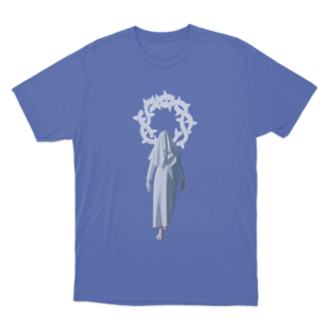 Finding God Before God Finds Me Cover T Shirt Blue