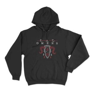 Ram Skull Omens Unisex Hoodie Black