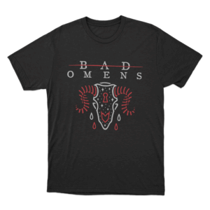 Ram Skull Omens Unisex T Shirt Black