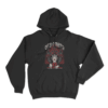 Red Demon Girl Unisex Hoodie Black